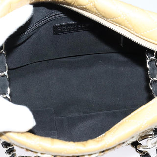 Chanel Camera Case Bag Woven Stitch Patent