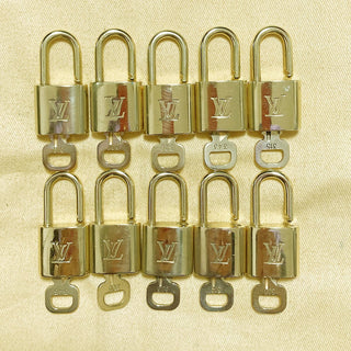 Louis Vuitton Cadenas Bag Charm Gold-plated