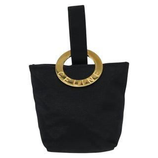 Celine Circle Logo Pouch Canvas