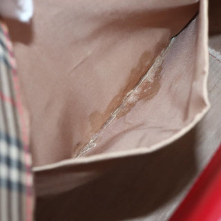 Burberry Nova Check Tote canvas check pattern