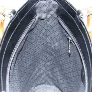 Gucci Vintage Bamboo Handle Bag Nylon