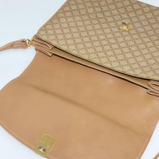 Celine Macadam Shoulder Bag PVC Leather