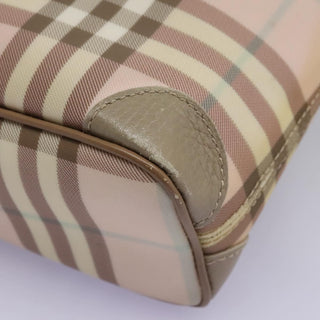 Burberry Nova Check Tote Canvas and Leather