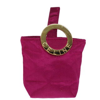 Celine Circle Logo Pouch Nylon