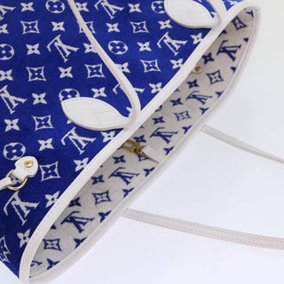 Louis Vuitton Neverfull NM Tote LV Match Monogram Jacquard Velvet