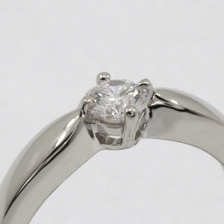 Bvlgari Dedicata a Venezia Solitaire Ring Platinum with RBC Diamond E/VS2