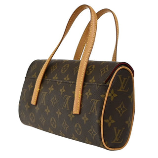 Louis Vuitton Sonatine Handbag Monogram Canvas