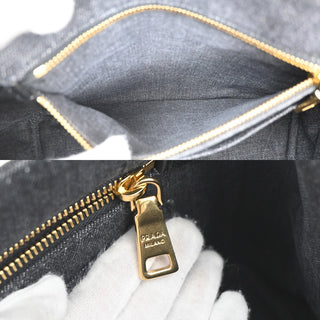 Prada Canapa Tote Denim