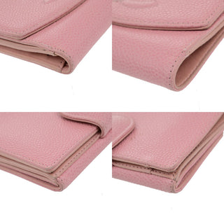 Chanel Vintage Timeless Bifold Wallet Caviar