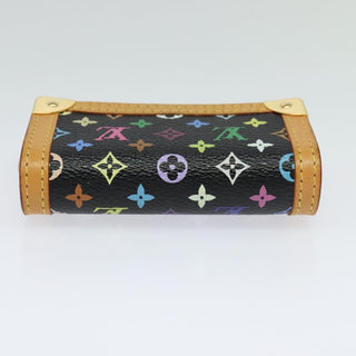 Louis Vuitton Porte-Monnaie Plat Coin Purse Monogram Multicolor