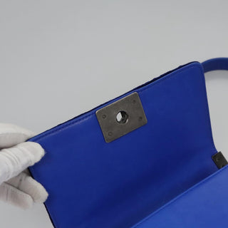 Chanel Boy Flap Bag Quilted Velvet