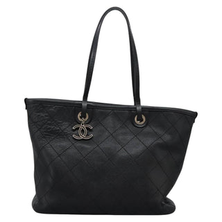 Chanel Fever Tote Quilted Caviar