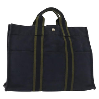 Hermes Fourre Tout Tote Toile