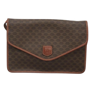 Celine Macadam Shoulder Bag PVC Leather