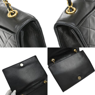 Chanel Vintage CC Full Flap Bag Quilted Lambskin