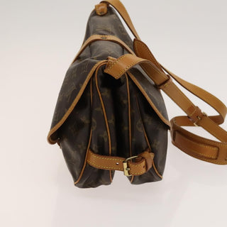 Louis Vuitton Saumur Handbag Monogram Canvas