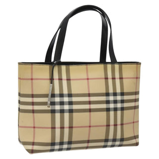 Burberry Nova Check Tote canvas check pattern