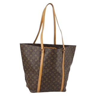 Louis Vuitton Shopping Sac Handbag Monogram Canvas