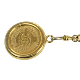 Chanel CC Logo Elastic Belt Leather