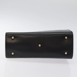 Gucci Vintage Lady Lock Top Handle Bag Leather