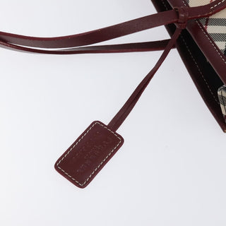 Burberry Nova Check Tote Nylon