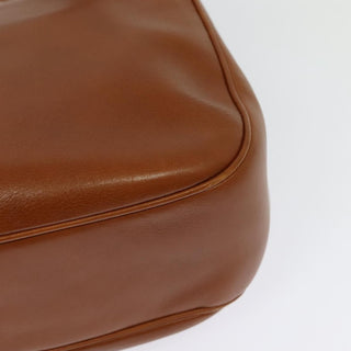 Celine Vintage Circle Logo Crossbody Bag Leather