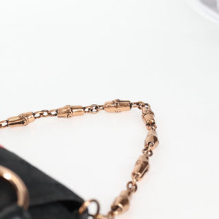 Gucci Horsebit Chain Clutch GG Canvas with Leather