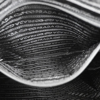 Prada Zip Top Messenger Bag Tessuto