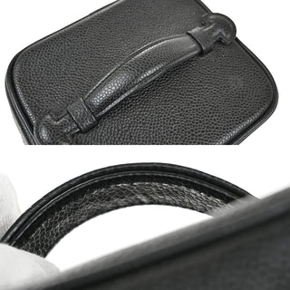 Chanel Vintage Timeless Vanity Case Caviar