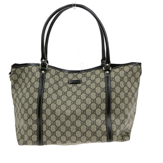 Gucci Joy Tote GG Coated Canvas with Leather