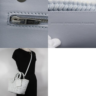 Balenciaga Bistro Panier Bag Woven Denim