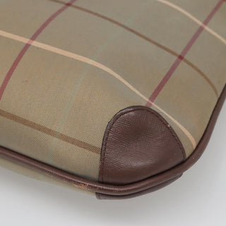 Burberry Nova Check Tote Canvas and Leather