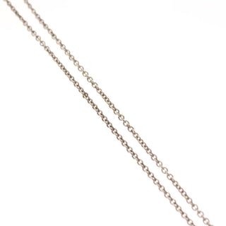 Tiffany & Co. Elsa Peretti Open Heart Pendant Necklace Sterling Silver