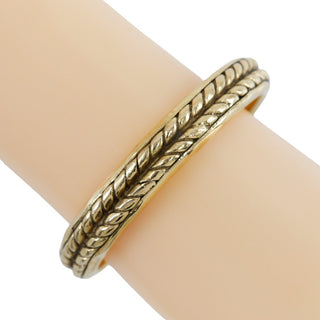 Chanel Vintage Bangle Bracelet Gold-plated