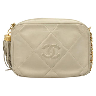 Chanel Camera CC Tassel Bag Leather