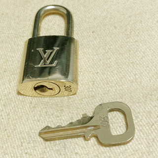 Louis Vuitton Cadenas Bag Charm Metal with Enamel