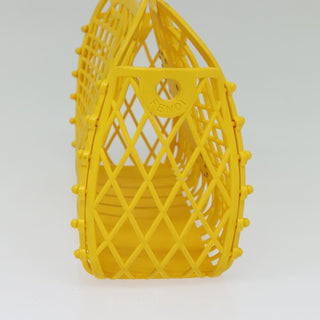 Fendi FF Logo Stamp Basket Tote PVC