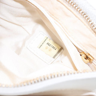 Chanel Vintage Wooden Ring Tote Leather