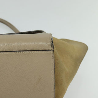 Celine Trapeze Bag Leather with Suede