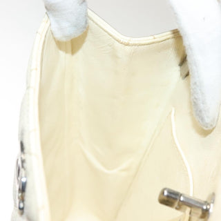 Chanel Vintage CC Shoulder Bag Quilted Caviar