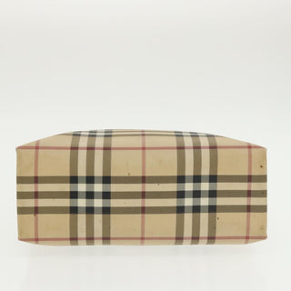 Burberry Top Handle Tote Nova Check Canvas