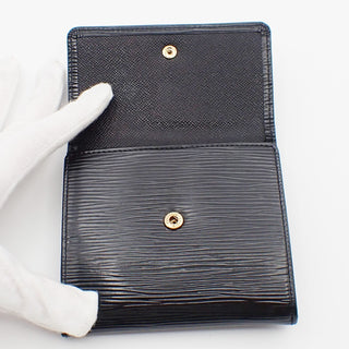 Louis Vuitton Porte Monnaie Billet Carte Crédit Leather