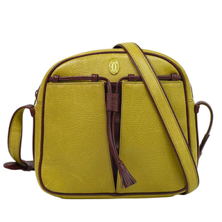 cartier Tasseled Must de Cartier Crossbody Bag Leather