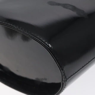 Salvatore Ferragamo Vara Bow Top Handle Bucket Bag Patent Leather