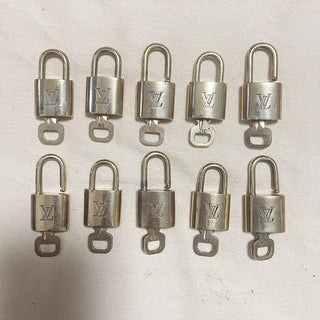 Louis Vuitton Cadenas Bag Charm Gold-plated
