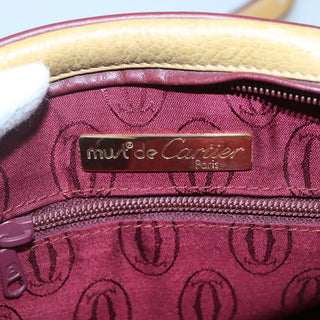 cartier Tasseled Must de Cartier Crossbody Bag Leather
