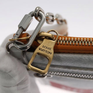 Louis Vuitton Double Flat Messenger Bag Limited Edition Logo Story Monogram Canvas and Denim