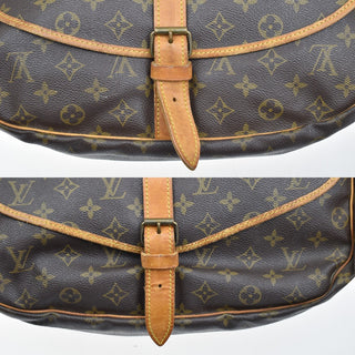 Louis Vuitton Saumur Handbag Monogram Canvas