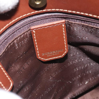 Burberry Top Handle Tote Haymarket Coated Canvas