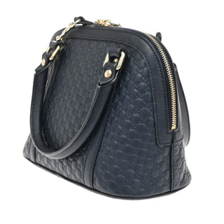 Gucci Convertible Dome Satchel Microguccissima Leather